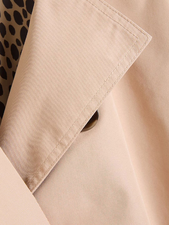 Women's Camel Trench Coat