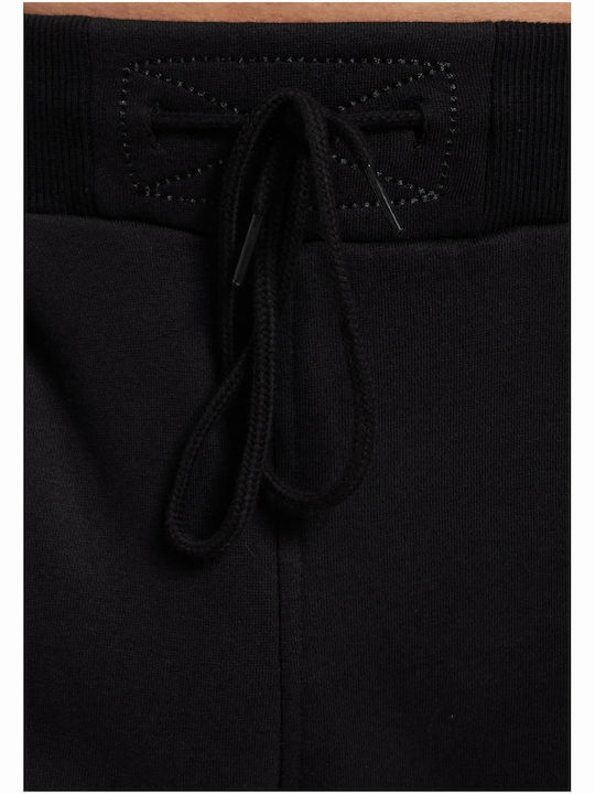 Sweatpants with Elastic Black, Green