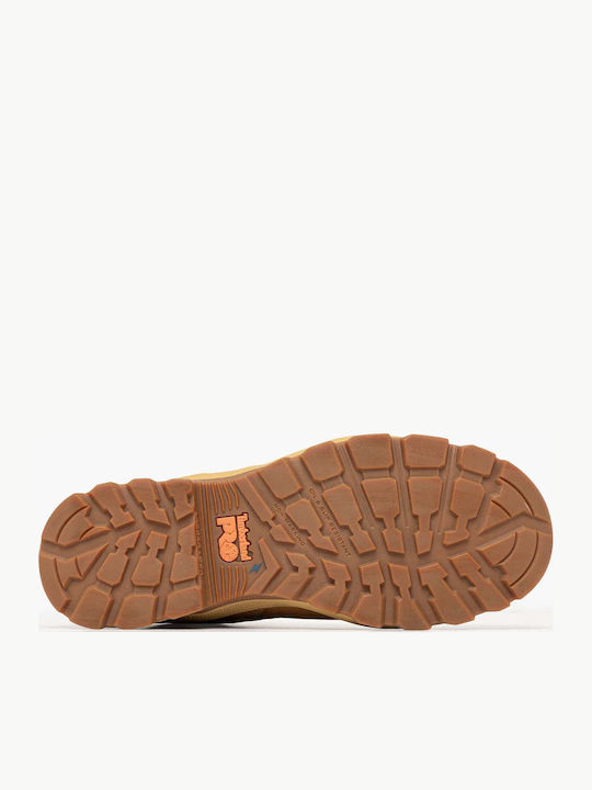 Leder Gelb Stiefel