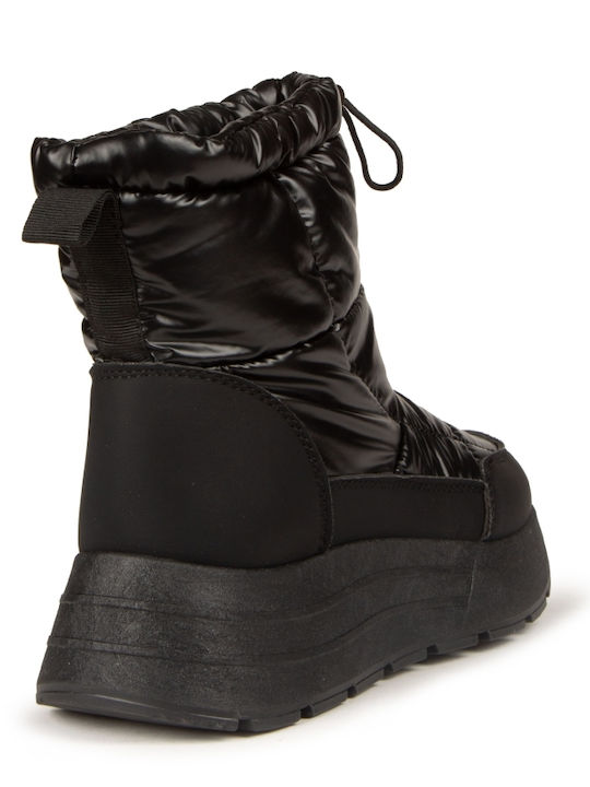 Stiefeletten Damen Schwarz