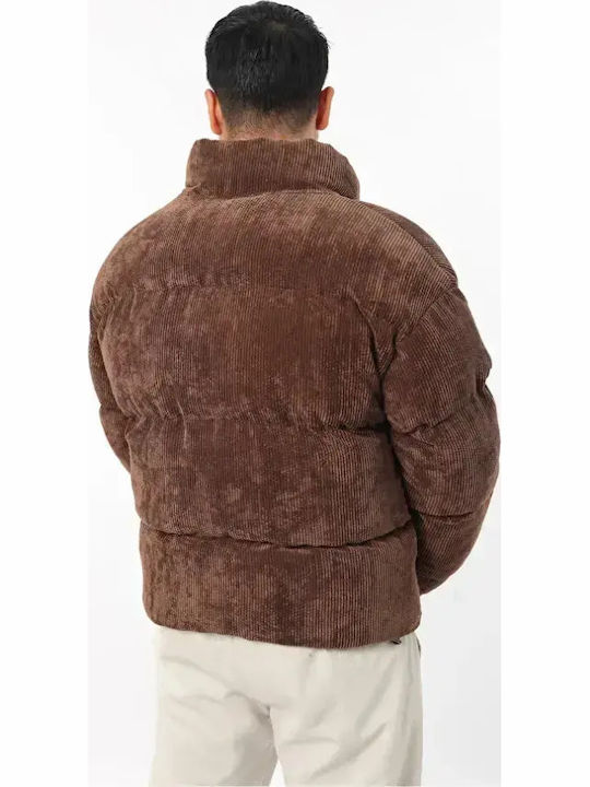 Μπουφάν Puffer Καφέ
