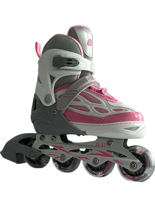 Grass & Co Inline Αυξομειούμενα Rollers Γκρι Ενηλίκων/Παιδικά