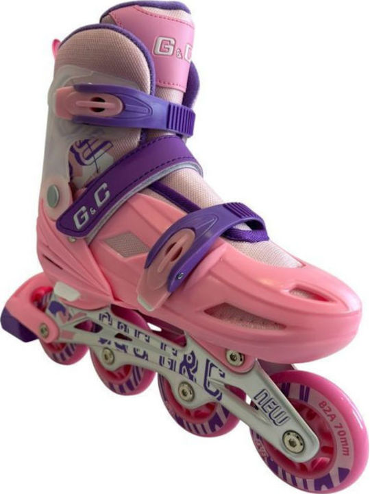 Grass & Co Inline / Quad Αυξομειούμενα Rollers Μωβ Ενηλίκων/Παιδικά