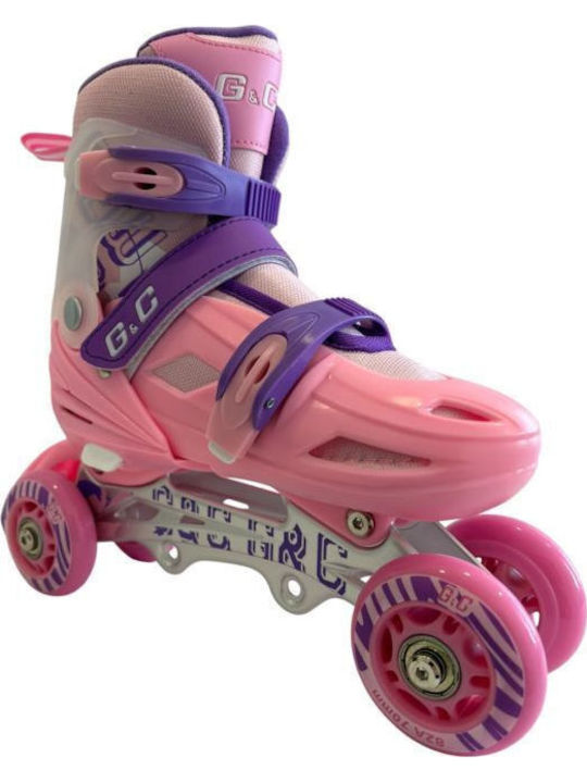 Grass & Co Inline / Quad Αυξομειούμενα Rollers Μωβ Ενηλίκων/Παιδικά