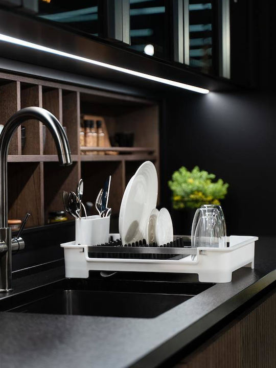 Vialli Design Spülbeckenablauf Kunststoff Weiß