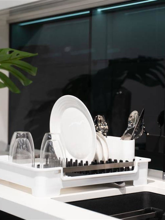 Vialli Design Spülbeckenablauf Kunststoff Weiß