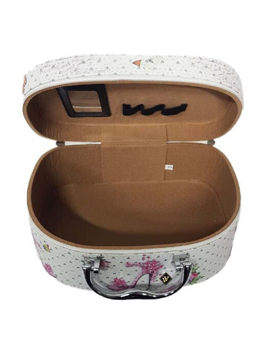 Velve Кутия За Бижута Бяла 25.5x11x18см