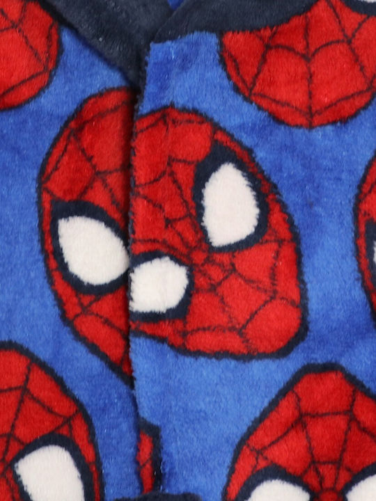 Marvel Kids' Robe Winter Fleece Blue
