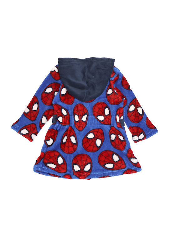 Marvel Kids' Robe Winter Fleece Blue
