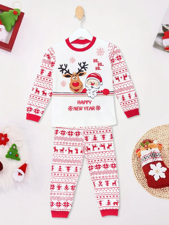 Supermini Kinder-Nachtwäsche Winter Rote Ho Ho Ho