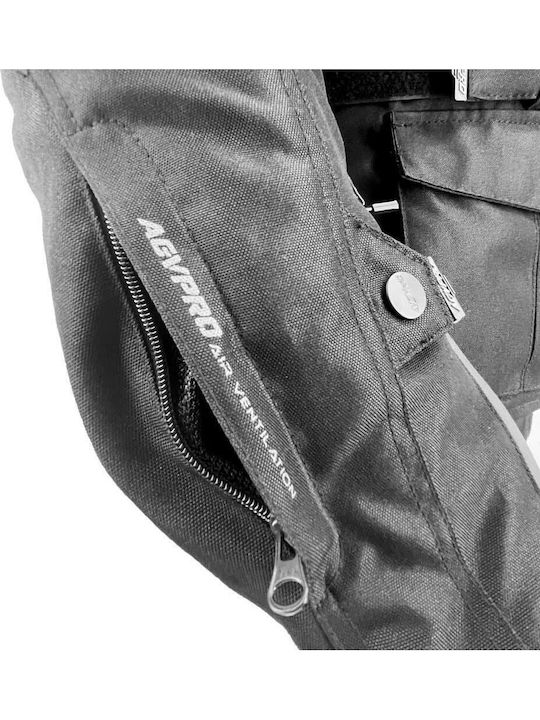 AGVpro Aurora Women's Motorcycle Jacket Cordura 4 Seasons Waterproof Black