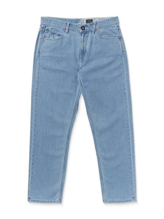 Fivedown Men's Jeans Pants with Relaxed Tapered Fit Blue