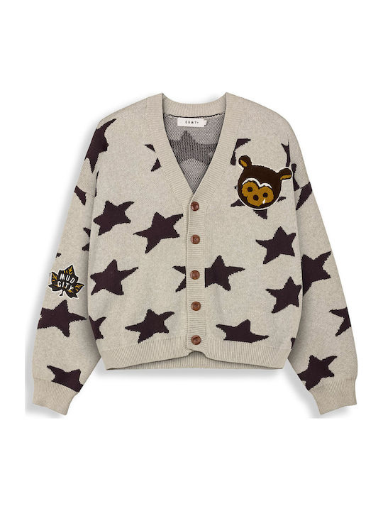 Men's Knitted Cardigan Grey