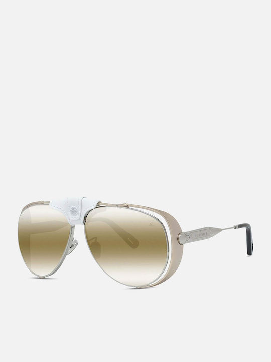 Vuarnet Sunglasses Χρυσά with Mixed Frame & Gold Lens Vuarnet Sunglasses Χρυσά with Mixed Frame & Gold Lens