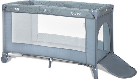 Lorelli 2-Level Playpen With Blue Mattress 67x127cm