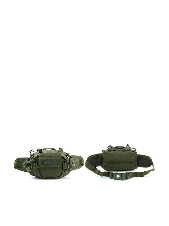 Herren Schulter / Crossbody Tasche Khaki