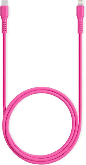TTEC USB-C zu Blitzkabel 60W Rosa 1,2m 2DK60NP