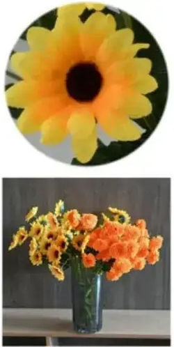 Flori Artificiale Nuntă Grădină Casă 30cm