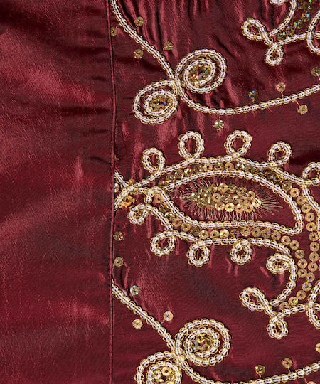 Silk Fashion Καρέ 1028 Μπορντώ 85x85εκ. Silk Fashion Καρέ 1028 Μπορντώ 85x85εκ.