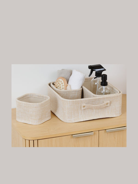 Coșuri Decorative S/4 31x31x10cm