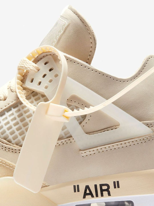 Air  4 Retro Boots Sail / Muslin / White / Blac