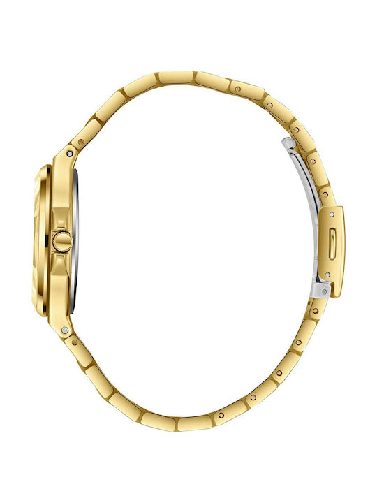 Lee Cooper Bracelet Women's Watch with Gold Metal Bracelet