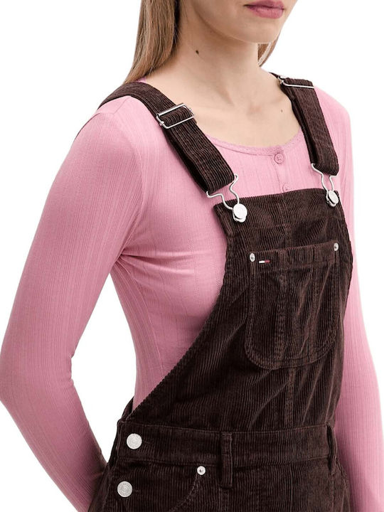 Rochie Mini Din Denim Maro