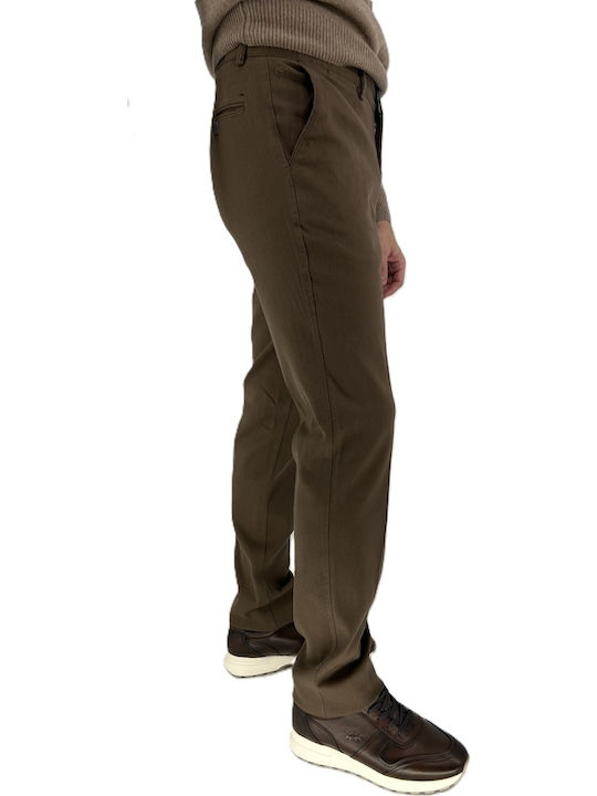 Herrenhosen Slim Fit Braun