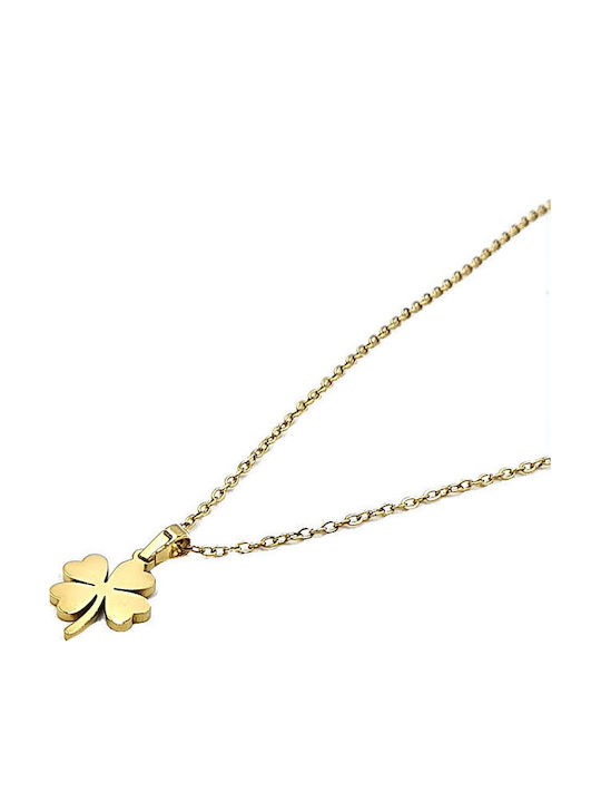 Fhs Jewlery Колиe от Златна Стомана