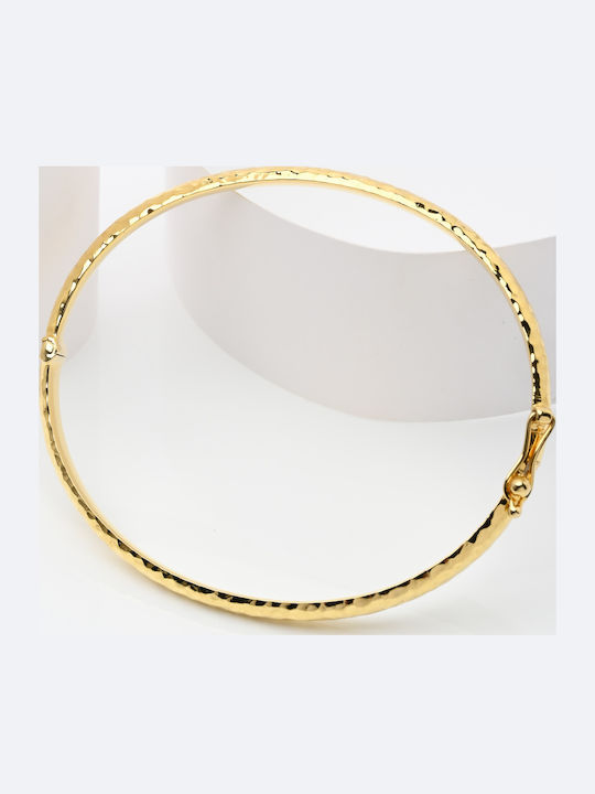 Lunaorocreations Γυναικείο Σφυρηλατό Βραχιόλι Χειροπέδα Κίτρινο Χρυσό 14κ Small Lunaorocreations Γυναικείο Σφυρηλατό Βραχιόλι Χειροπέδα Κίτρινο Χρυσό 14κ Small