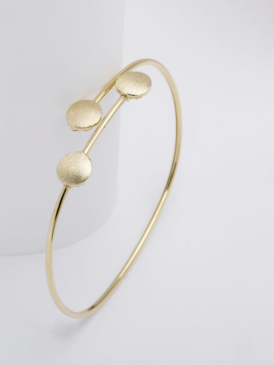 Lunaorocreations Women's Yellow Gold 14K Handcuff Bracelet