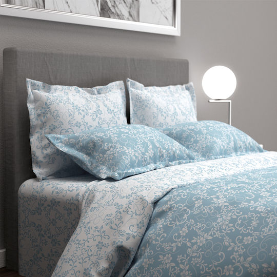 Charalambidis Textiles Плик за Завивка Единичен 160x240 Луна Синьо