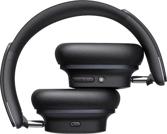 Baseus Bowie 30 Max Ασύρματα Bluetooth Over Ear Ακουστικά με 65 ώρες Λειτουργίας Μαύρα