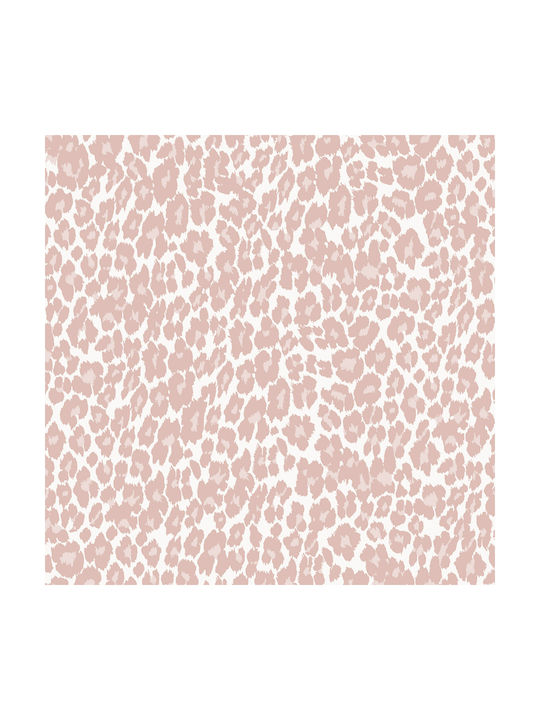 Charalambidis Textiles Leopar Pillowcase Set Pink 52x72cm.