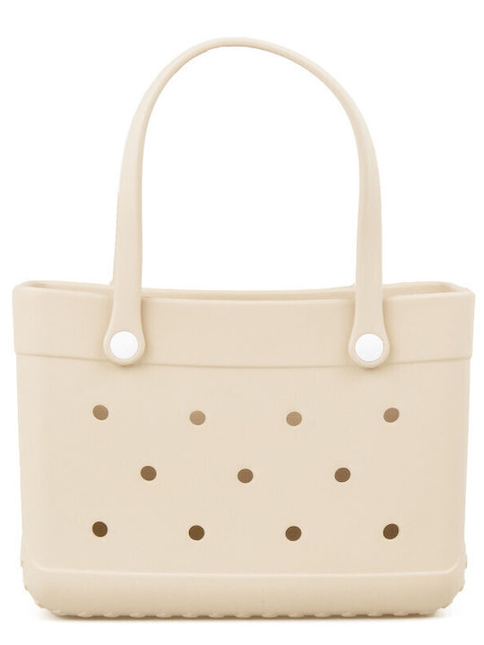 Women's Bag Handbag Beige
