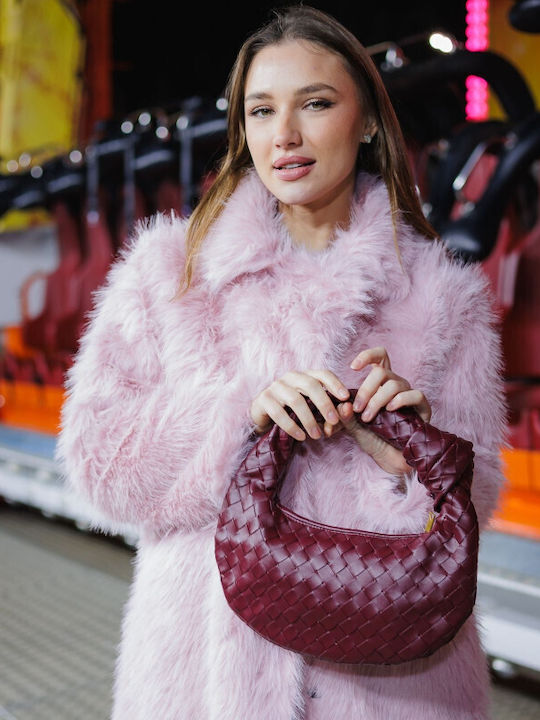 Women's Bag Handbag Burgundy