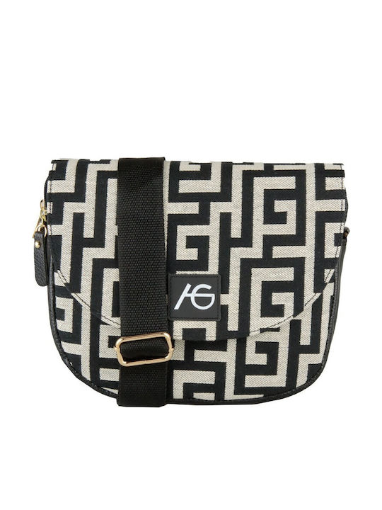 Damentasche Schulter Schwarz Bag-arg1113-(blkbg)