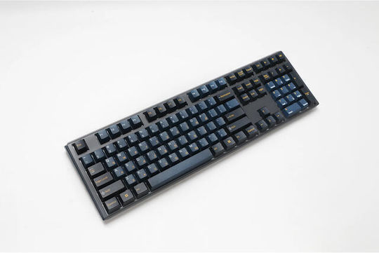 Ducky One 3 Pro Nazca Line Gaming Μηχανικό Πληκτρολόγιο με Cherry MX2A Red διακόπτες και RGB φωτισμό (Αγγλικό US) Black/Blue