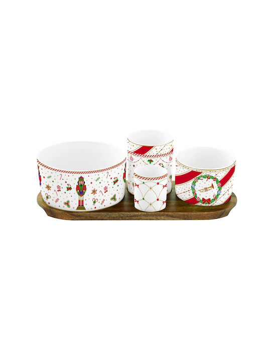Marva Bowl with Nutcrackers