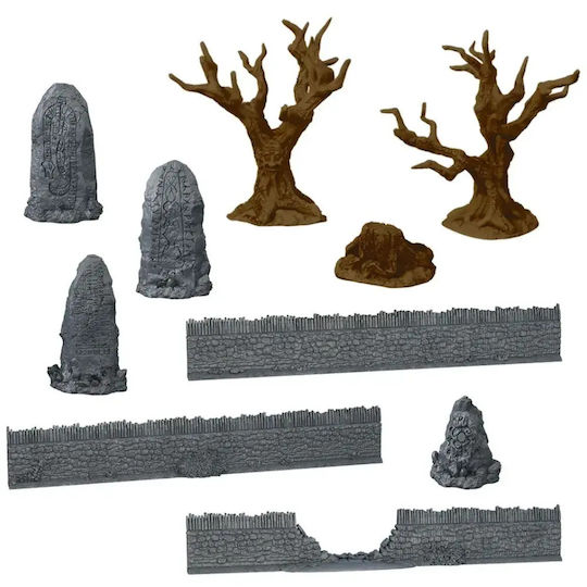 Kings War Champions – 3d Deluxe Terrain Thematic Decor Set