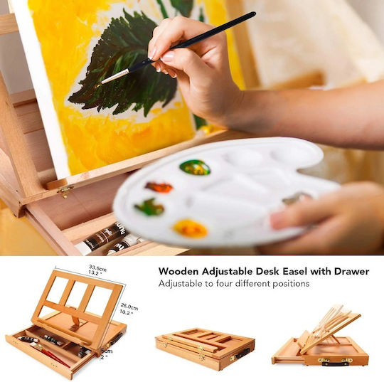 Ohuhu Set de Colorat Lemn 78buc