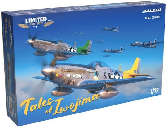 Eduard Plastic Kits Tales Iwojima Dual Combo Eduard Limited In 1:72