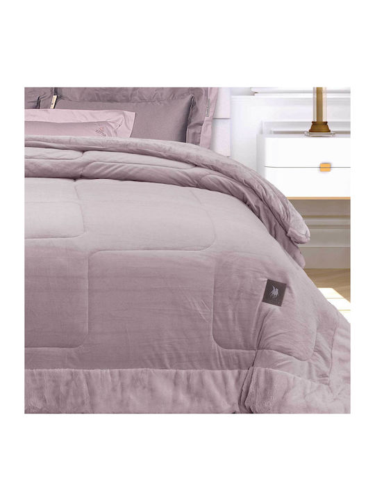 Greenwich Polo Club Duvet Cover with Hollowfiber Filling Queen 240x250cm 3966 Nude 700 GSMGsm 10.5 togs Togs