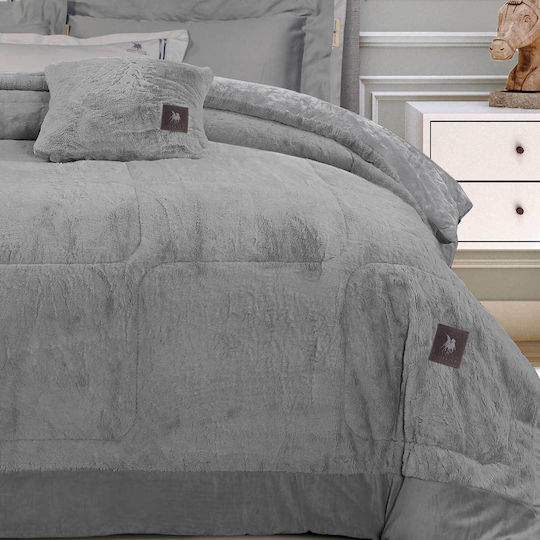 Greenwich Polo Club Κουβερτοπάπλωμα Υπέρδιπλο 240x250εκ. 3964 Grey Greenwich Polo Club Κουβερτοπάπλωμα Υπέρδιπλο 240x250εκ. 3964 Grey
