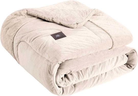 Greenwich Polo Club Duvet Cover with Hollowfiber Filling Queen 240x250cm 3965 Ivory 700 GSMGsm 10.5 togs Togs