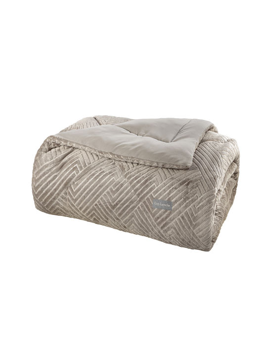 Guy Laroche Bettbezug Einzelbett 160x240cm York Natural