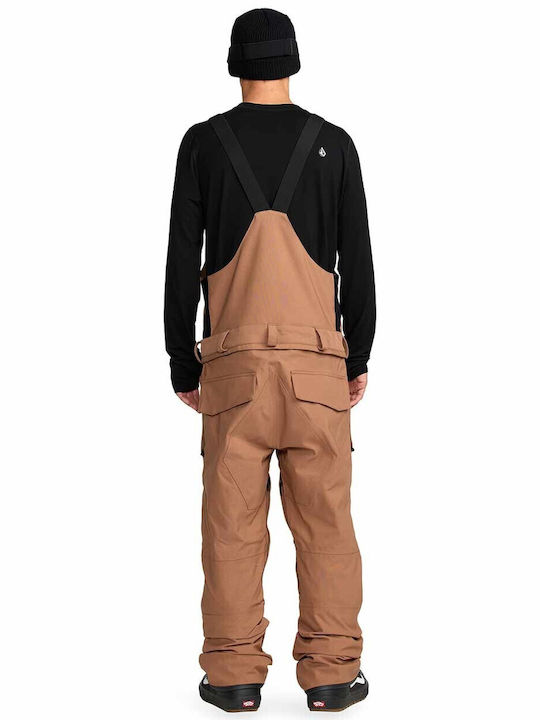 Volcom Snow Roan G1352608-TBR Ανδρική Σαλοπέτα Σκι & Snowboard Καφέ