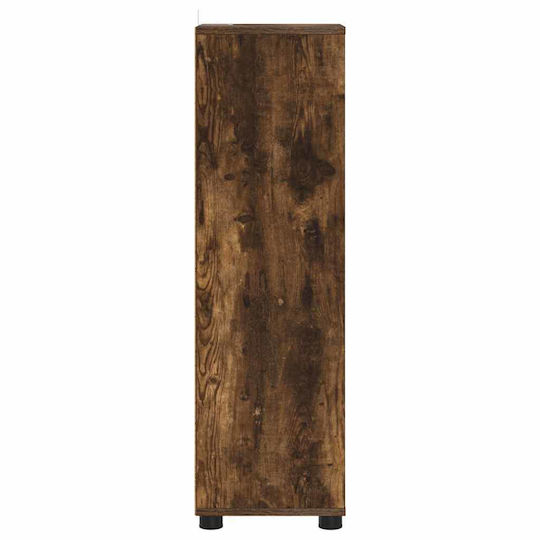 vidaXL Countertop without Sink L30.5xW30xH101cm Smoked Oak