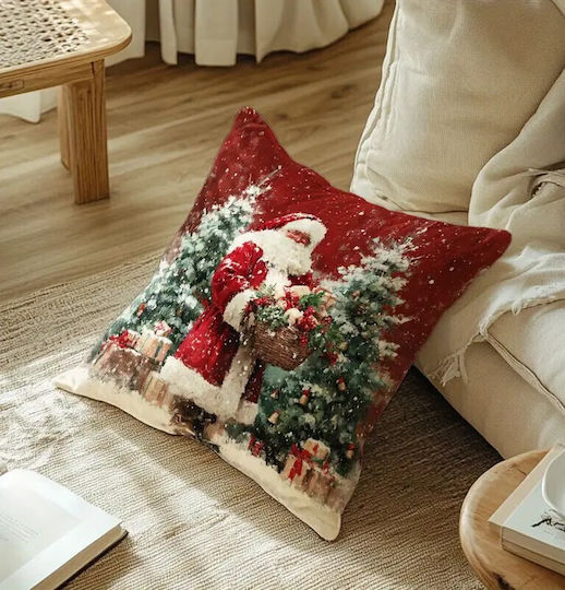 By Queen Limited Festive Edition Μαξιλαροθήκη Άγιο Βασίλη