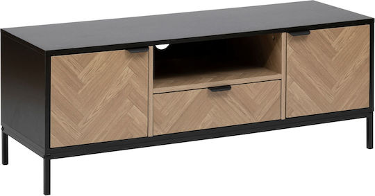F-v Chevron Επιδαπέδιο Μαύρο 40x45x120εκ.